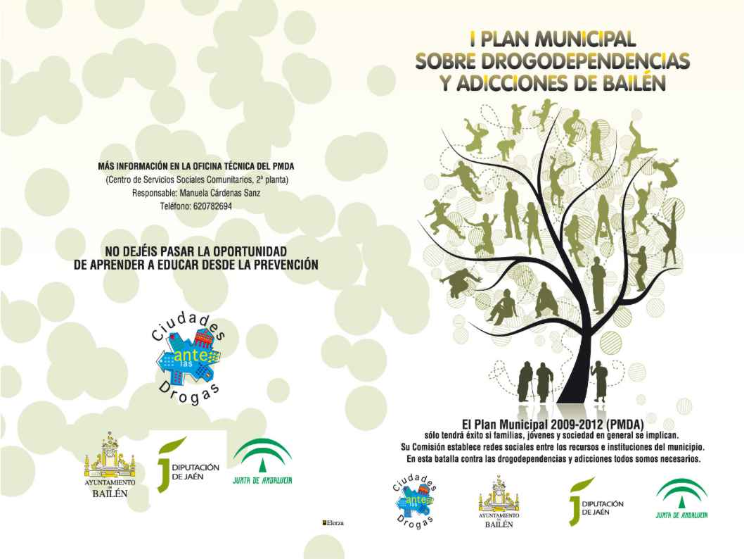 I Plan Municipal sobre Drogodependencias y Adicciones en Bailén.