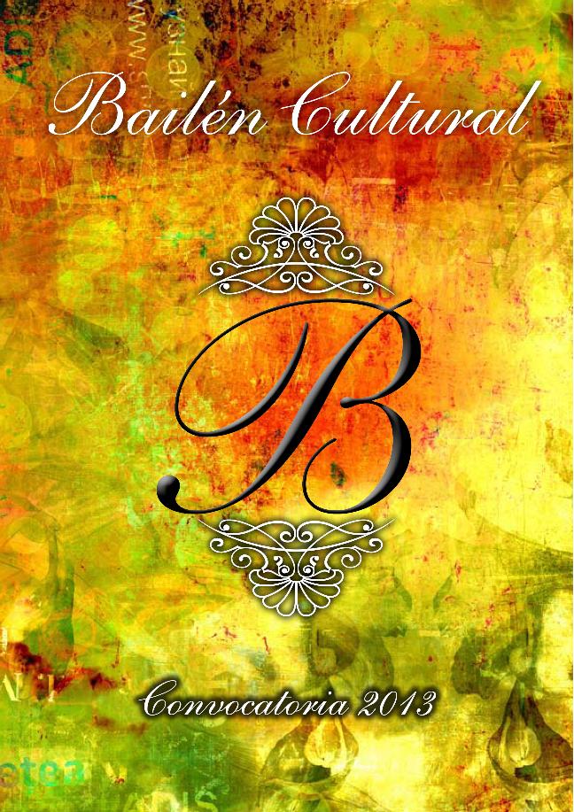 Cartel Bailn Cultural 2013