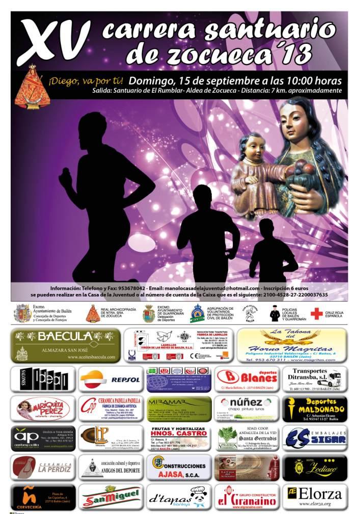 Cartel carrera Zocueca