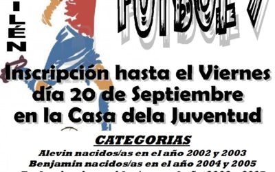 ESCUELA MUNICIPAL DE FÚTBOL 7 TEMPORADA 2013/14