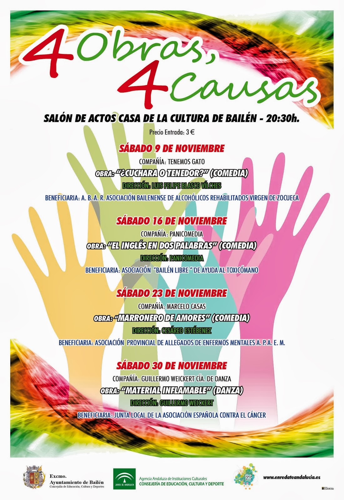 CARTEL 4 OBRAS 4 CAUSAS