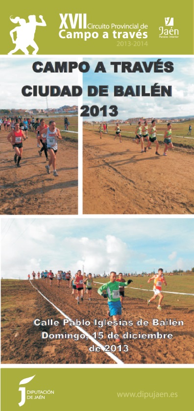 Cartel campo a través 2013