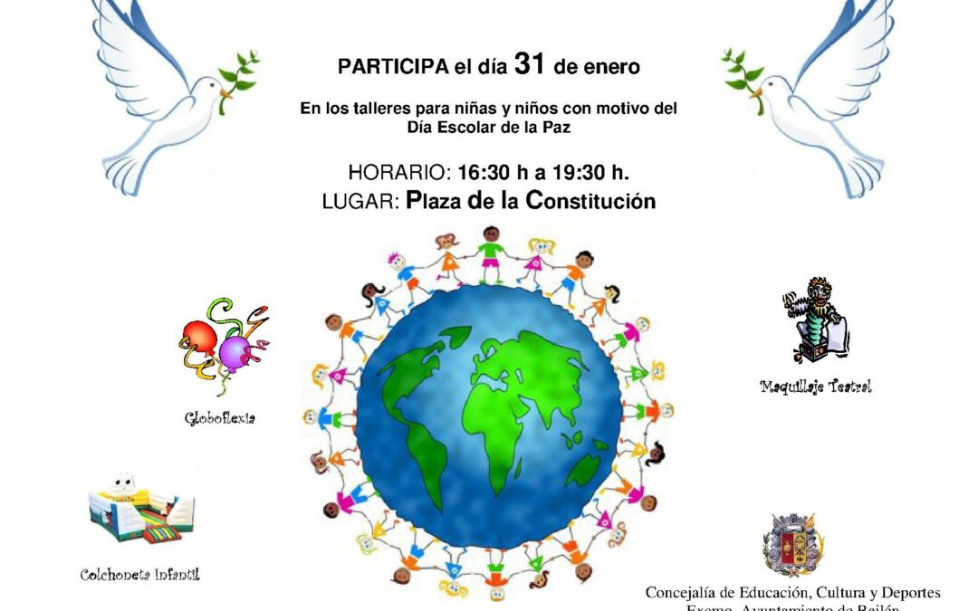 ACTIVIDADES LÚDICAS PARA NIÑOS EN  CONMEMORACIÓN DEL DÍA DE LA PAZ
