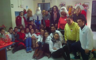 SS. MM. LOS REYES MAGOS VISITAN EL TALLER OCUPACIONAL DE BAILÉN