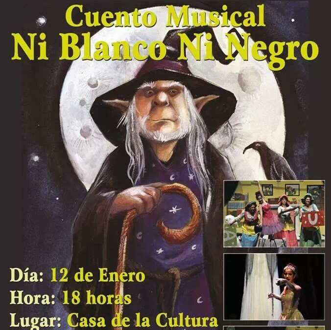 “NI BLANCO NI NEGRO”DEL GRUPO GRANADINO “GARNATA TEATRO” EN LA CASA DE LA CULTURA