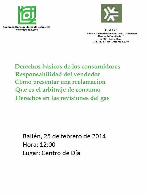 INFORMACIÓN AL CONSUMIDOR