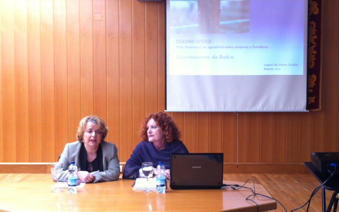 PRESENTACIÓN DEL ESTUDIO  “Necesidades  percibidas sobre Igualdad en Bailén”