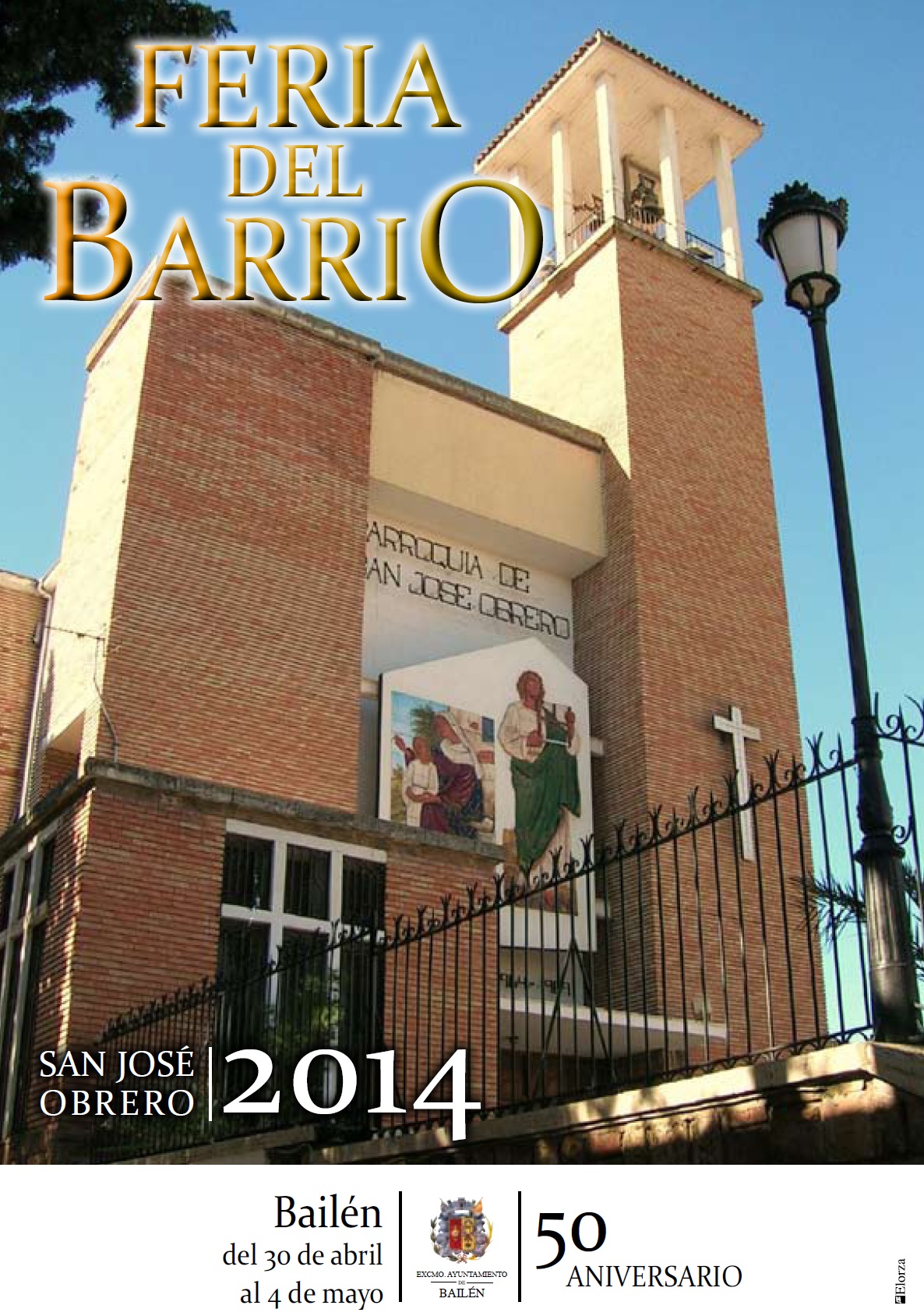 Cartel Feria del Barrio 2014