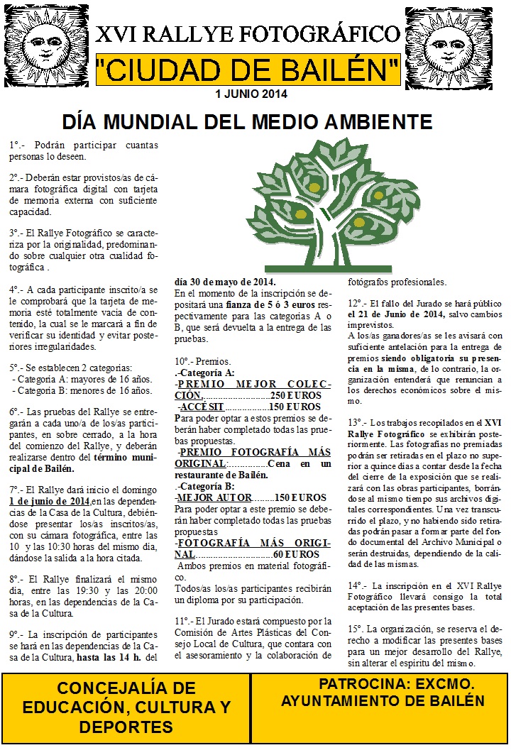 Bases Rallye fotográfico 2014