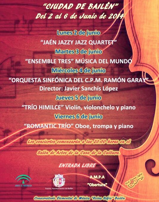 XVIII SEMANA CULTURAL DE MÚSICA  “CIUDAD DE BAILÉN”
