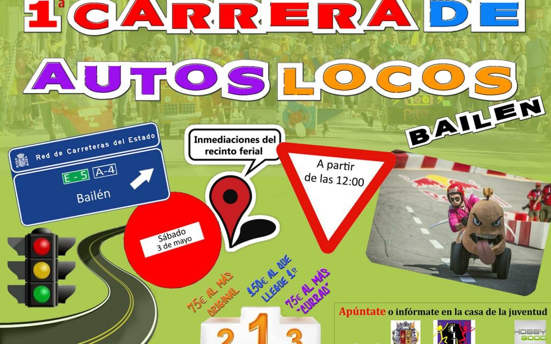 UNA CARRERA DE AUTOS “MUY LOCA”