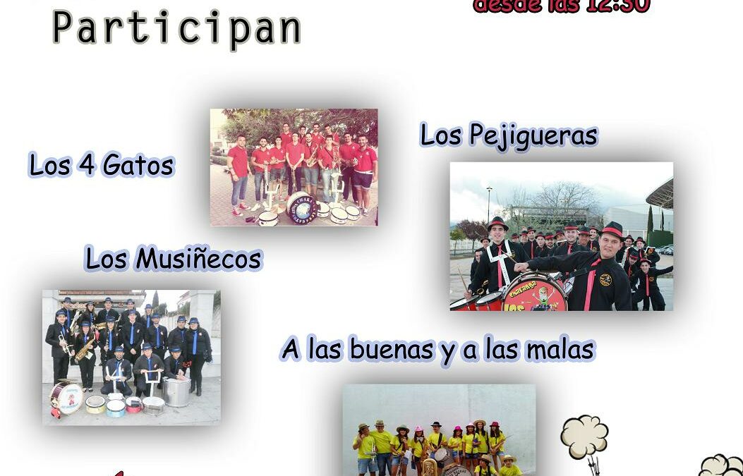 LAS CALLES DE BAILÉN SE LLENARÁN DE MÚSICA FESTIVA CON LA II CONCENTRACIÓN DE CHARANGAS