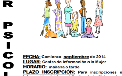 GRUPOS DE PSICOLOGÍA PARA MUJERES