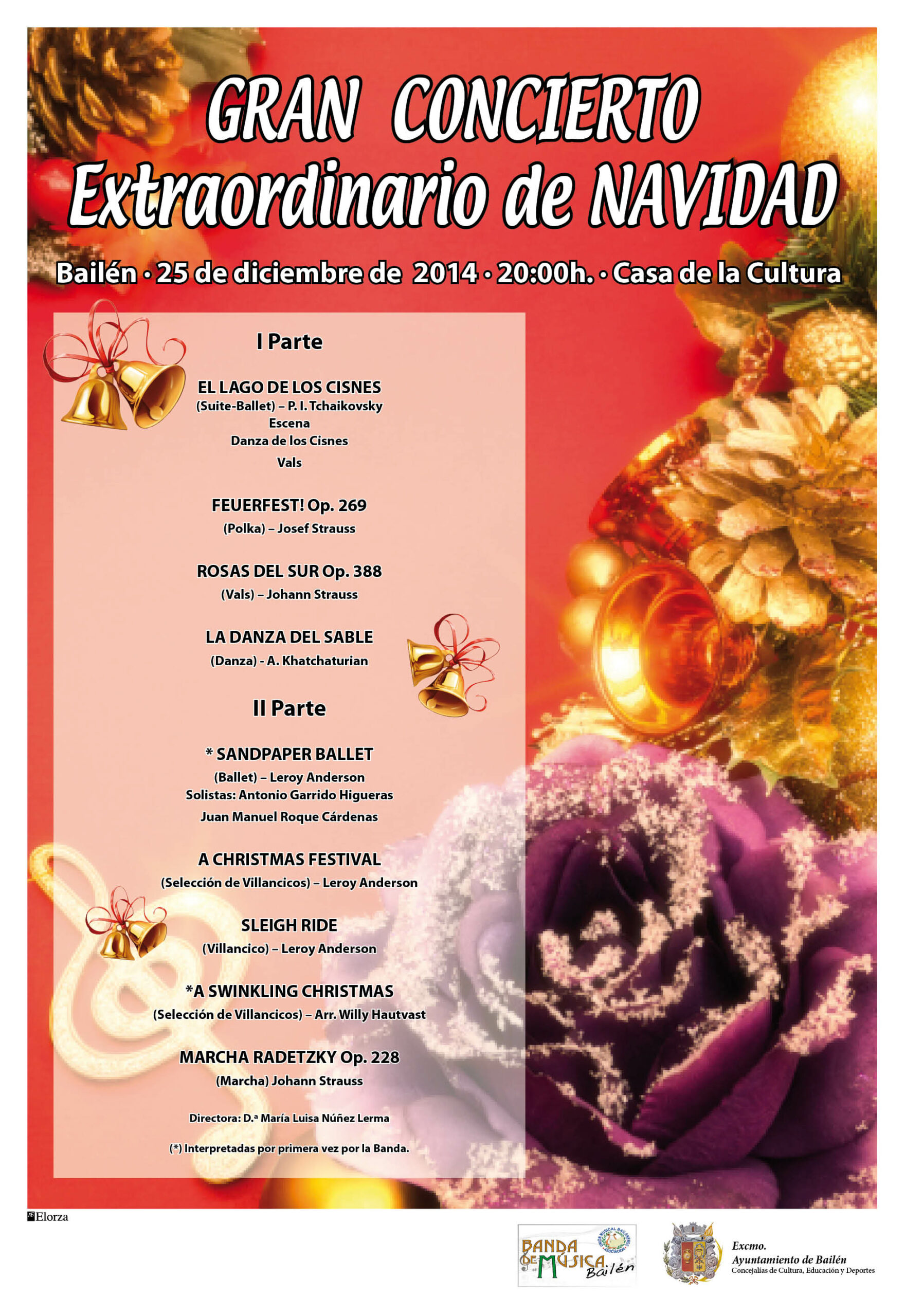 Cartel Concierto Navidad 2014