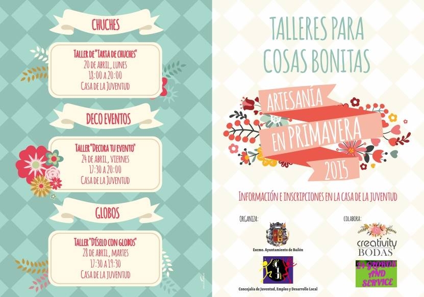 Portada de Talleres de Artesanía de Primavera