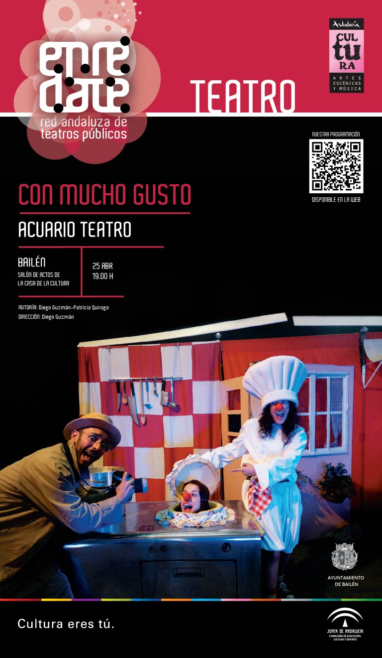 CARTEL CON MUCHO GUSTO-BAILÉN Medium