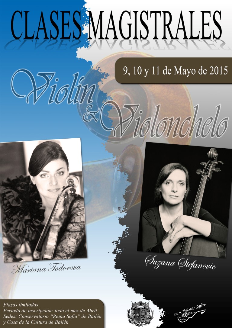 Cartel Clases Magistrales Medium