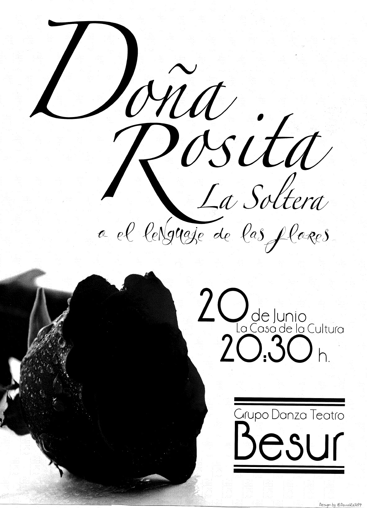 Cartel Dña Rosita