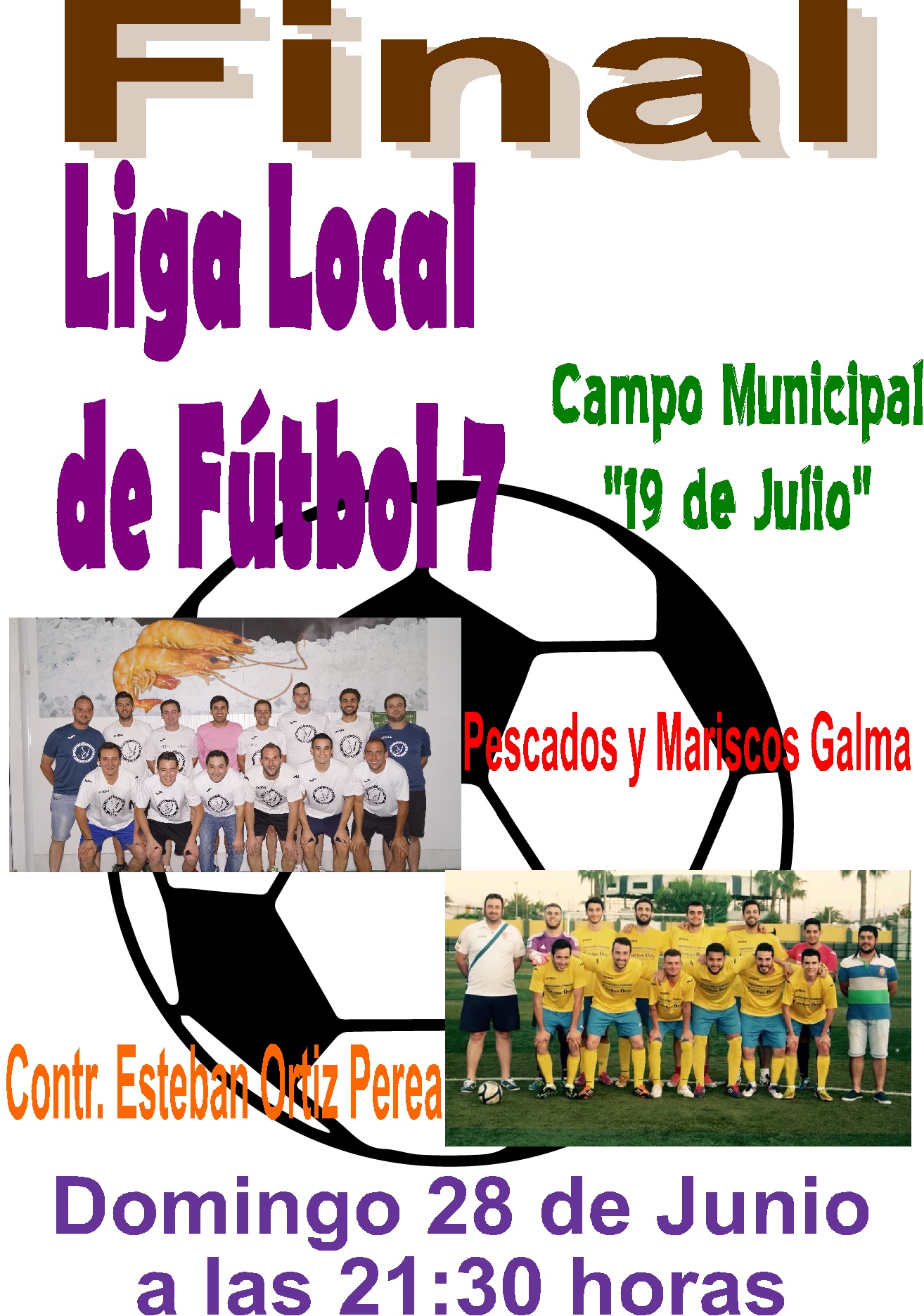 Final Liga Local de Futbol 7