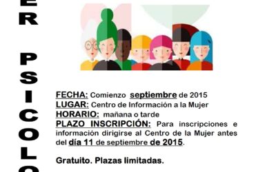 GRUPOS DE PSICOLOGÍA PARA MUJERES