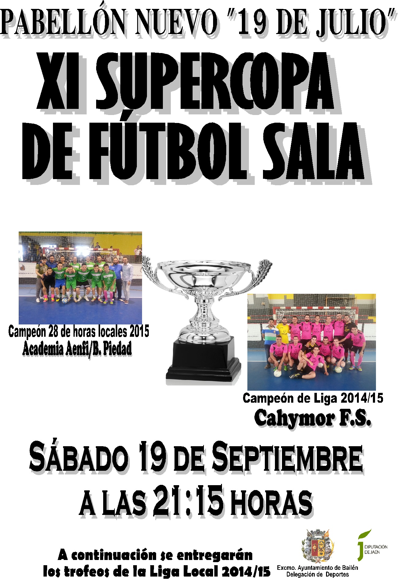 XI SUPERCOPA DE FÚTBOL SALA 2015