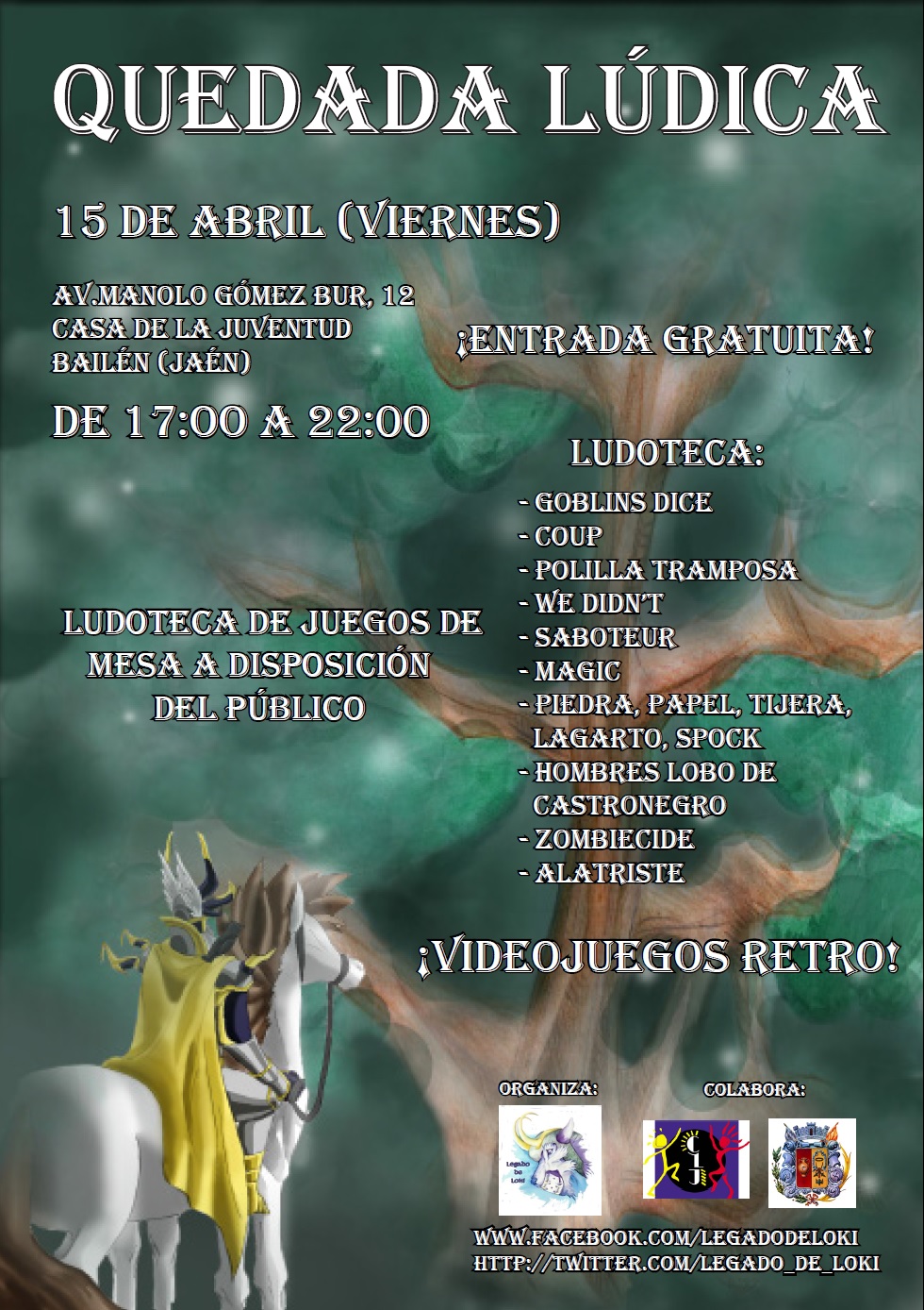 Cartel II Quedada Lúdica