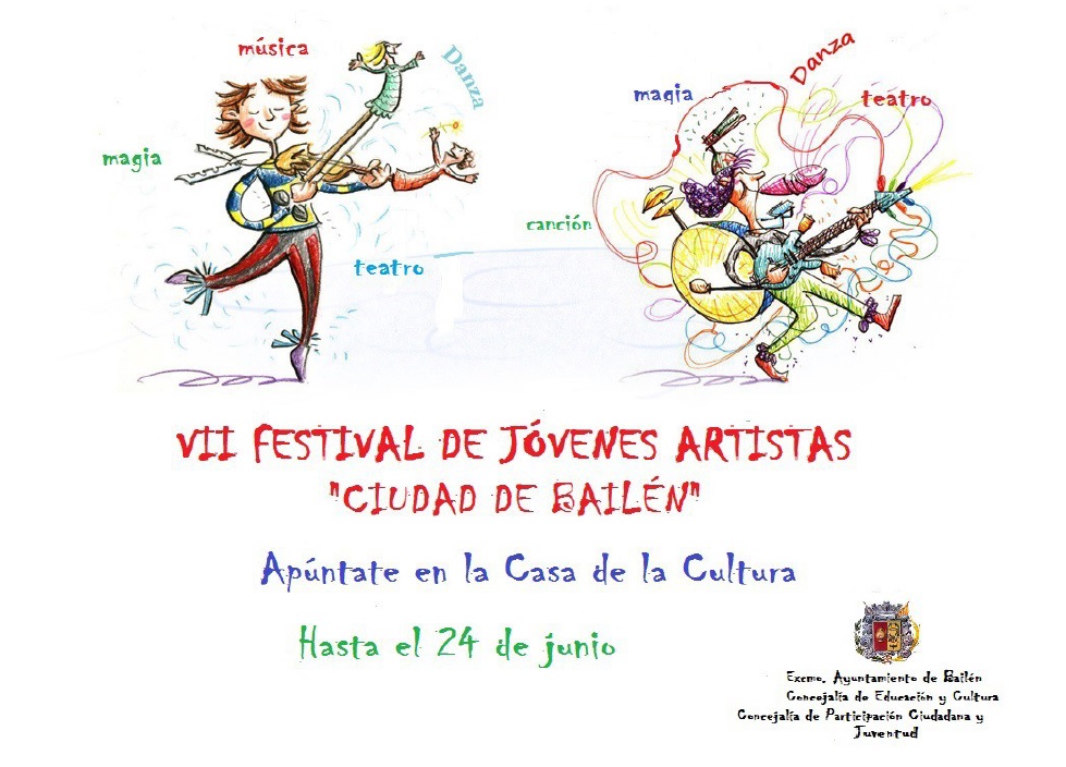 Cartel VII Festival Jóvenes artistas jpg