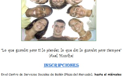 PARTICIPA COMO VOLUNTARIO EN  LA ESCUELA DE VERANO 2016