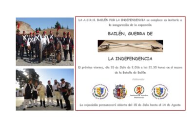 INAUGURACIÓN DE LA EXPOSICIÓN  “BAILÉN, GUERRA DE LA INDEPENDENCIA”