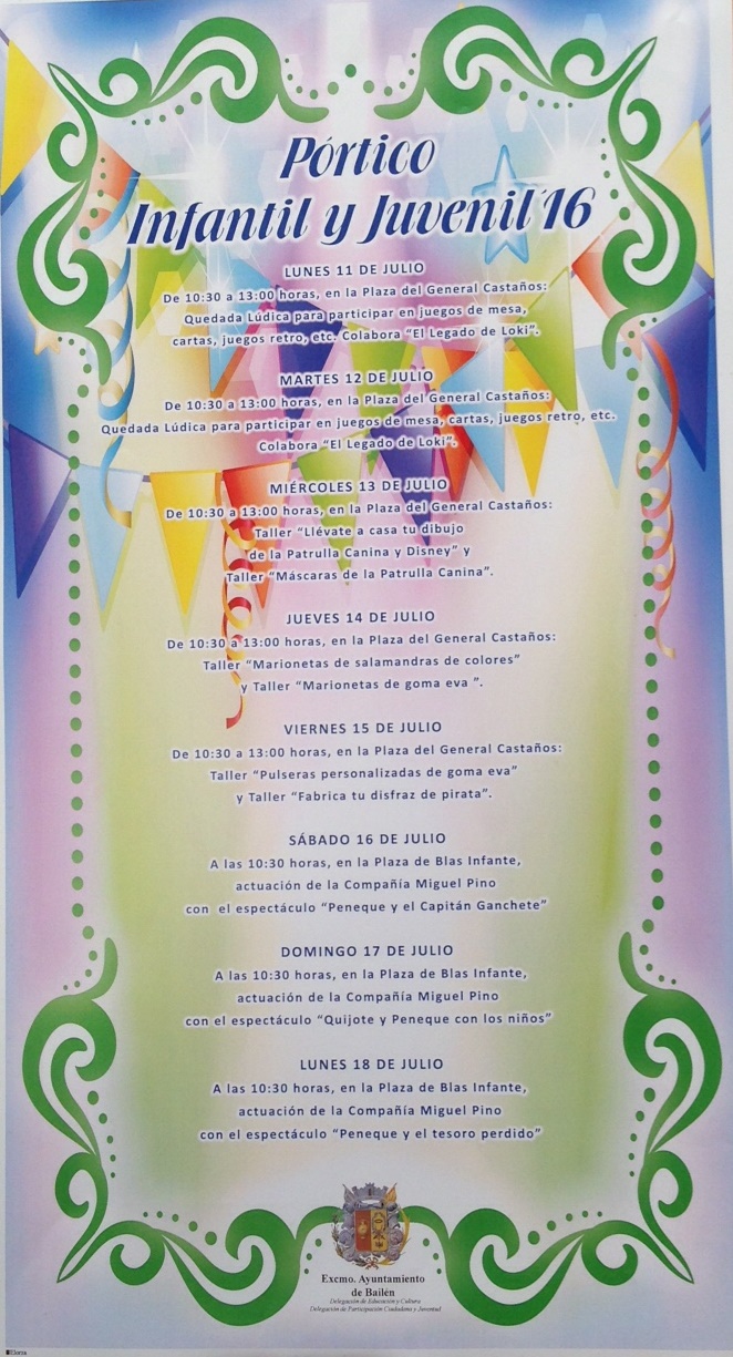 Pórtico Infantil y Juvenil