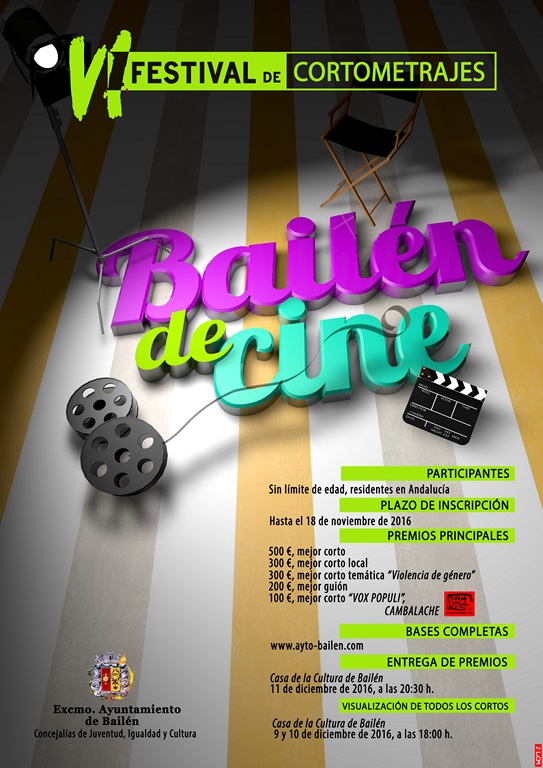 Cartel Festival de Cortometrajes 2016