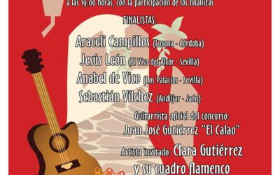 ESTE SÁBADO SE CELEBRA LA FINAL DEL CUARTO CONCURSO DE FLAMENCO
