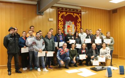 ENTREGA DE DIPLOMAS DE LA FORMACIÓN IMPARTIDA POR EL PROGRAMA “SERVICIO RESPONSABLE”