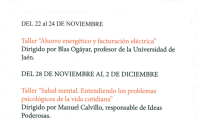 TALLERES FORMATIVOS «AULA DE LA EXPERIENCIA» DE LA UNIA