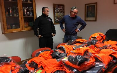 NUEVO EQUIPAMIENTO Y VESTUARIO PARA LA AGRUPACIÓN DE VOLUNTARIOS DE PROTECCIÓN CIVIL DE BAILÉN