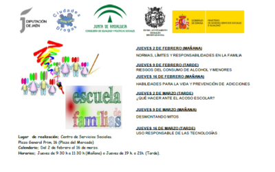 ABIERTO EL PLAZO DE INSCRIPCIÓN PARA LA ESCUELA DE FAMILIAS