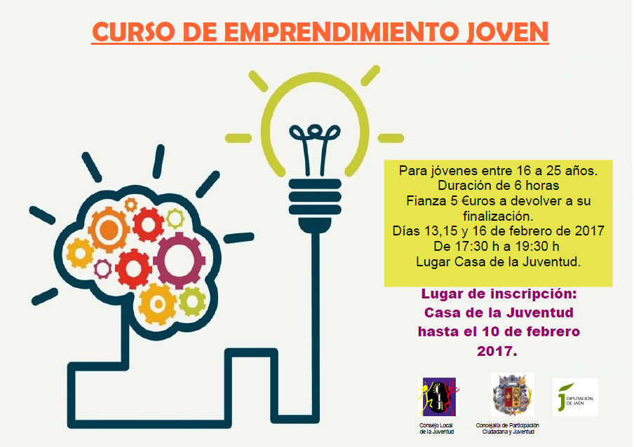 Curso EMPRTENDIMIENTO JOVÉN
