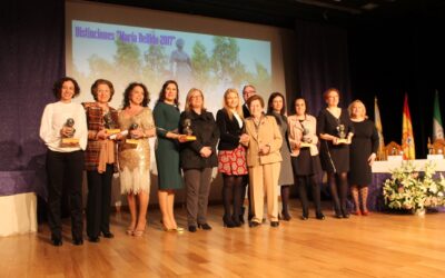 SIETE GALARDONADAS CON LAS DISTINCIONES  MARÍA BELLIDO 2017