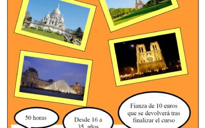 SE CONVOCA UNA NUEVA ACTIVIDAD FORMATIVA DONDE LOS JÓVENES SE INICIARÁN EN IDIOMA FRANCÉS