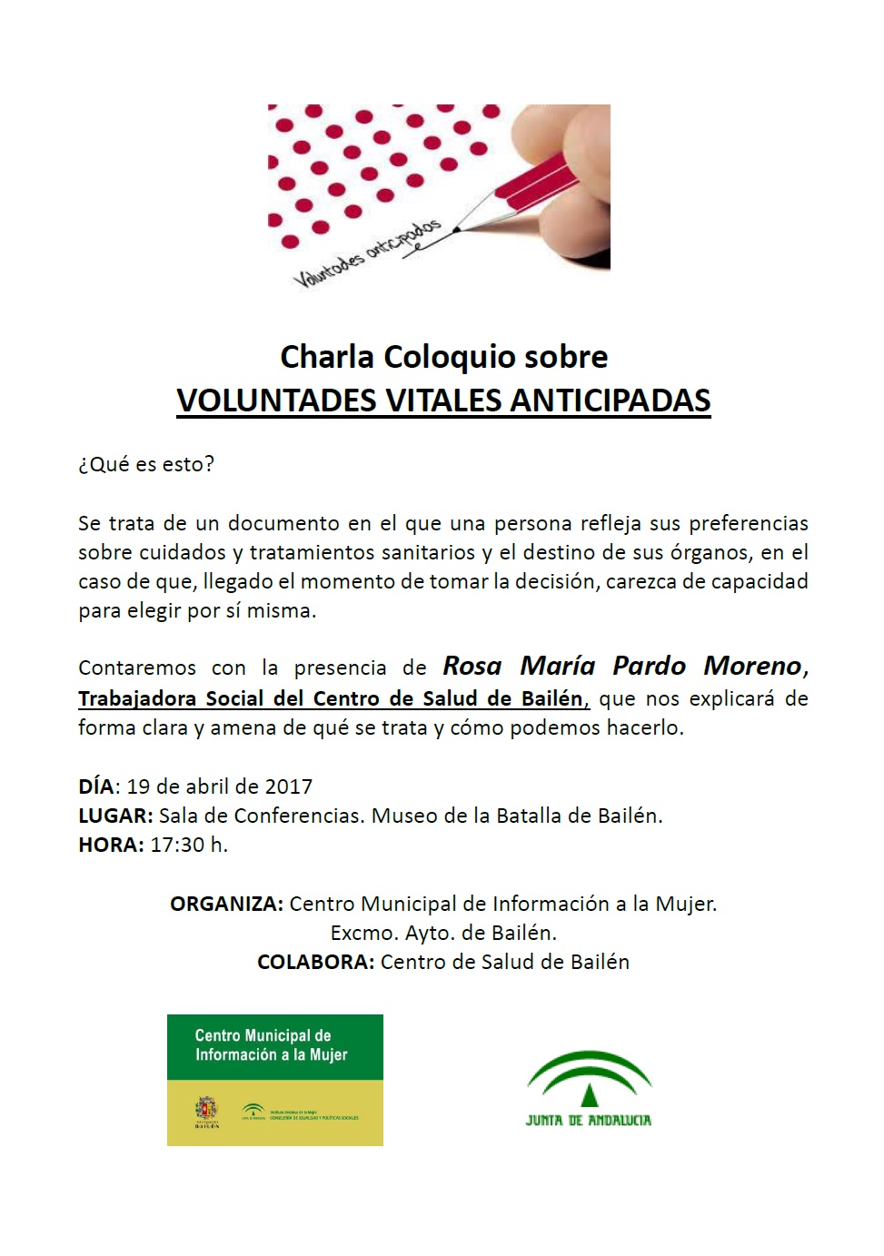 Charla coloquio