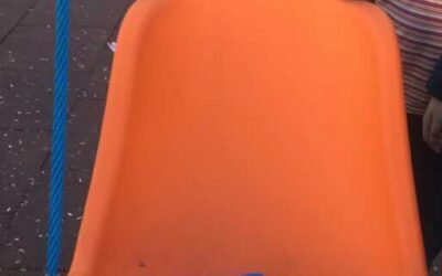 INDIGNACIÓN POR EL MAL USO DEL COLUMPIO ADAPTADO