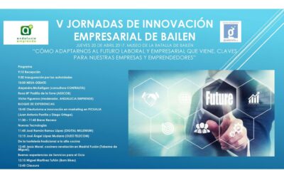V JORNADAS DE INNOVACIÓN EMPRESARIAL DE BAILÉN