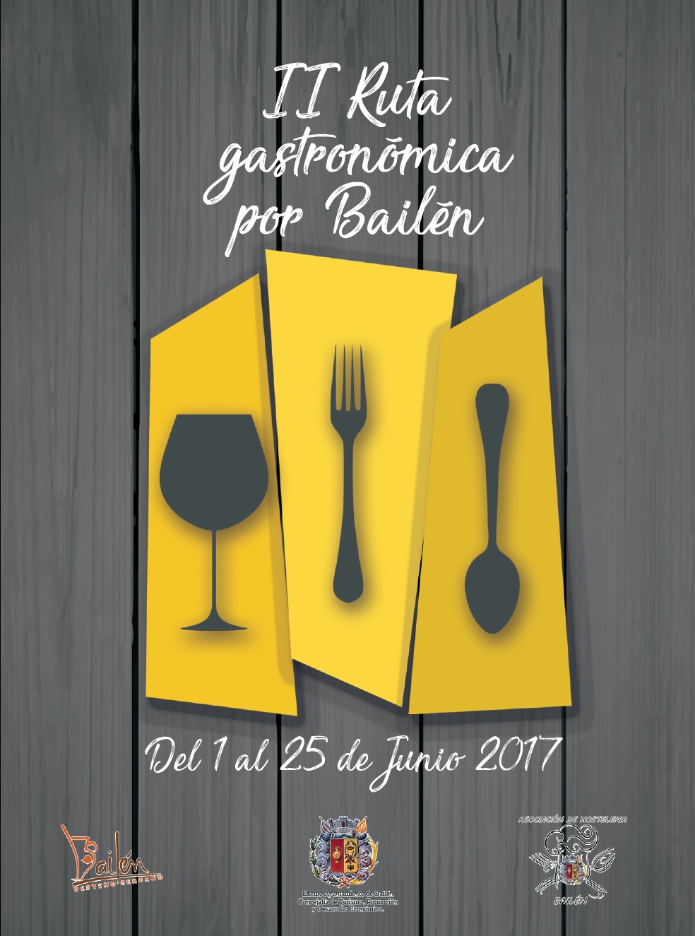 Cartel Ruta gastronómica 2017
