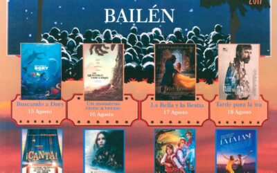 EL MARTES 15 DE AGOSTO SE PONE EN MARCHA EL CINEVERANO 2017 EN BAILÉN