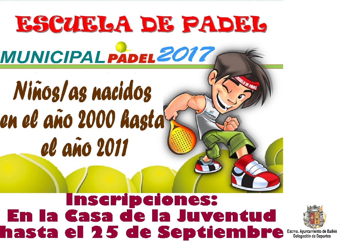 Escuela de Padel 2017