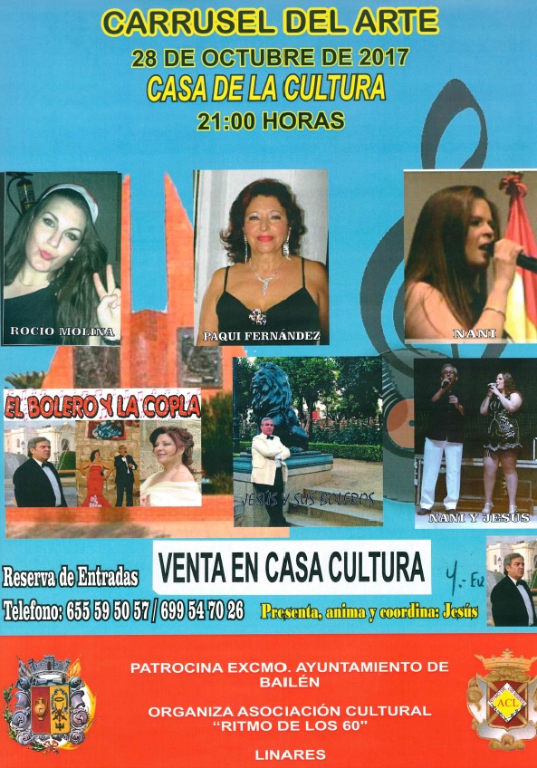 Cartel Carrusel del arte