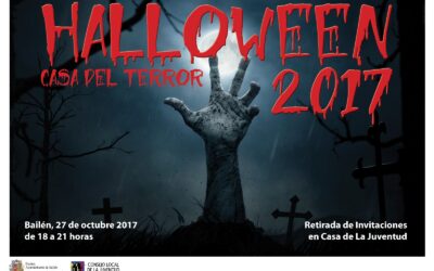 TERRORÍFICA TARDE LA QUE SE ESTÁ PREPARANDO EN LA CASA DE LA JUVENTUD PARA EL VIERNES 27 DE OCTUBRE