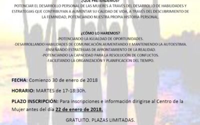 TALLER DE PSICOLOGÍA PARA MUJERES