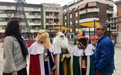 YA ESTÁN AQUÍ, MELCHOR, GASPAR Y BALTASAR, HAN LLEGADO A BAILÉN