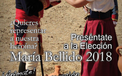 ÚLTIMOS DÍAS PARA PRESENTARSE A LA ELECCIÓN MARÍA BELLIDO 2018